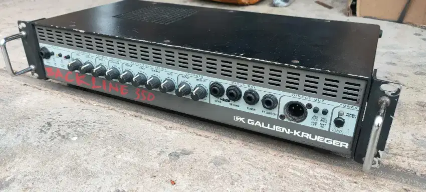 GALLIEN & KRUEGER BACKLINE 350 head bass amplifier