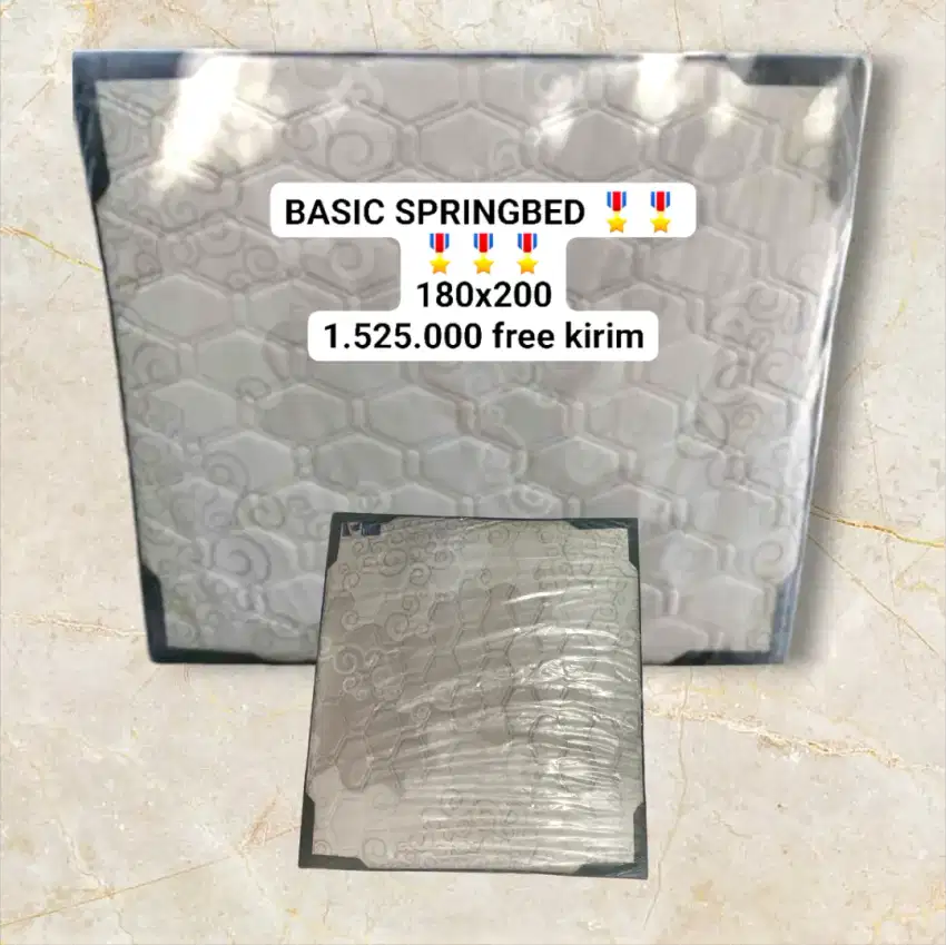 Promo Besar(bisa tidak terulang) Springbed Basic Fold 180x200