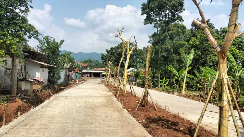 Tanah Kavling Murah Siap Bangun Pinggir Jalan Via Tol Cibubur Nagrak