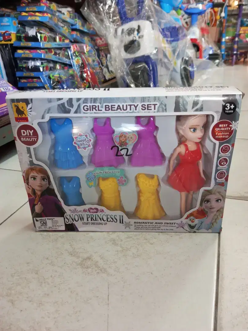 Mainan anak Frozen beauty set