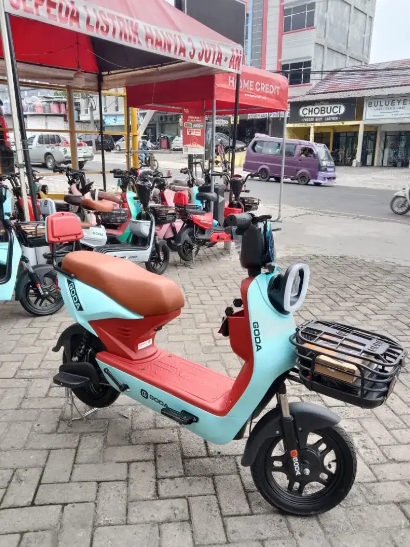 SEPEDA LISTRIK GODA HALO 122 NEW BERGARANSI RESMI DIJAMIN AMAN