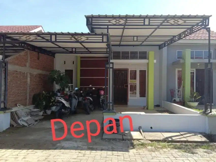 Disewakan Rumah Tipe 45 Harga 15 jt/tahun