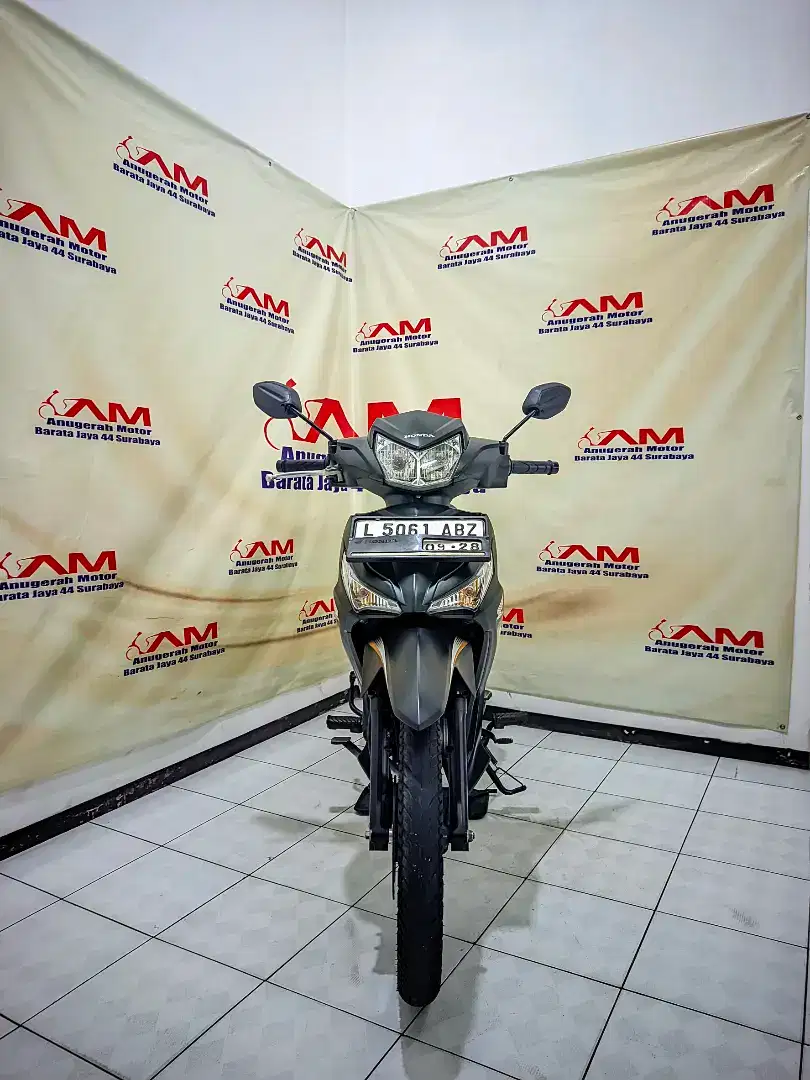 Honda New Supra x 125 fi tahun 2022 Hitam doff