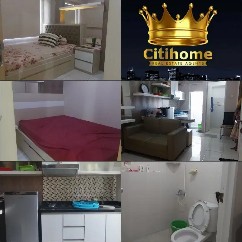 menyewakan apartemen educity 2br bulanan bycitihome