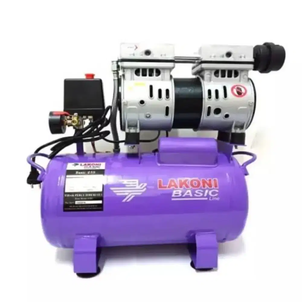 Kompresor Listrik Angin 3/4 PK 8 9 24 Liter Oilless LAKONI IZUMI ARTIX