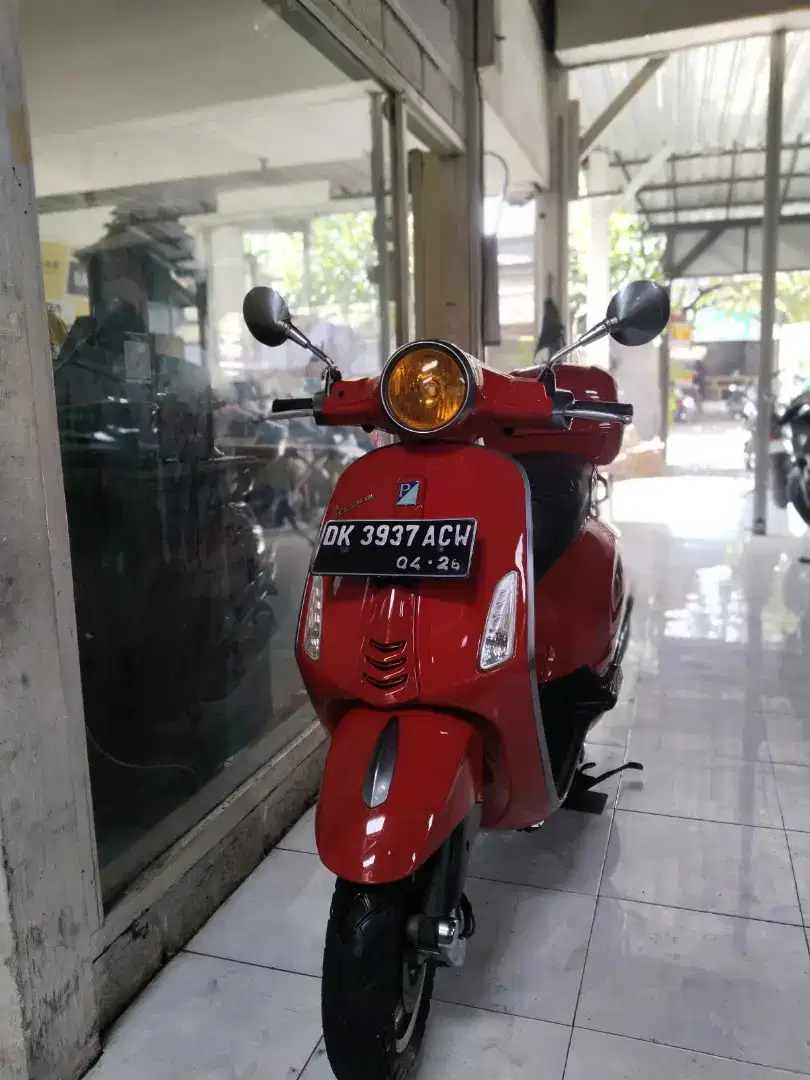 PIAGGIO VESPA PRIMAVERA TAHUN 2015 PAJAK HIDUP SURAT LENGKAP