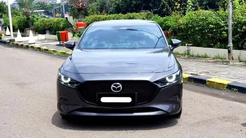 km10rb mazda 3 hatchback skyactive 2023 abu sunroof cash kredit bisa