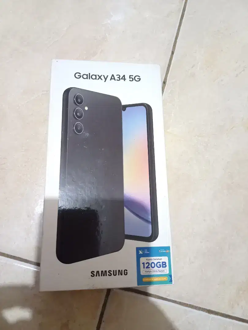 Samsung A34 Mulus Fullset 8/128