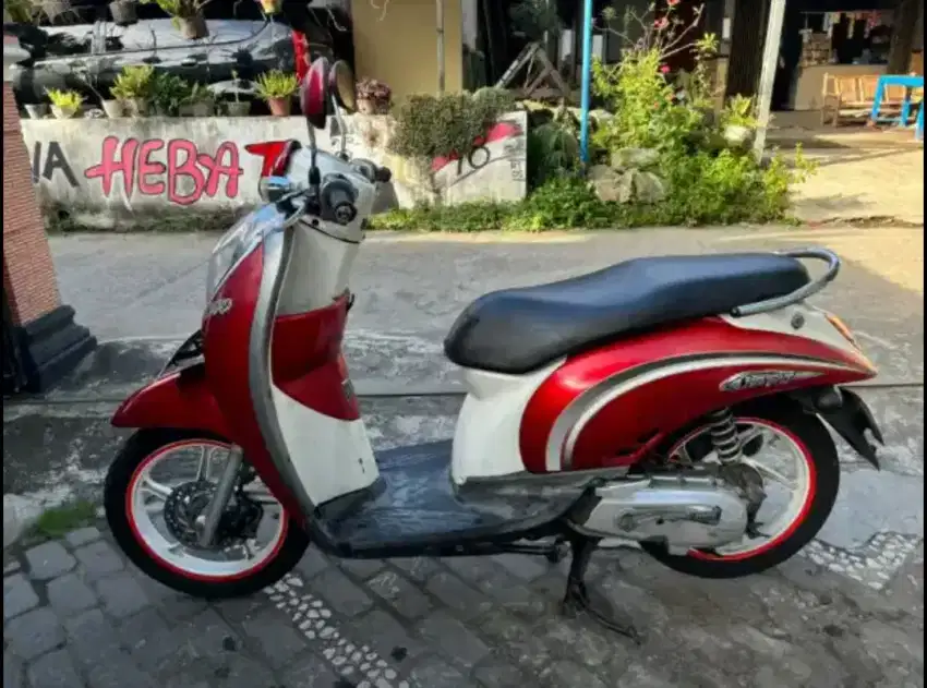 Scoopy thn 2012 plat AB sleman