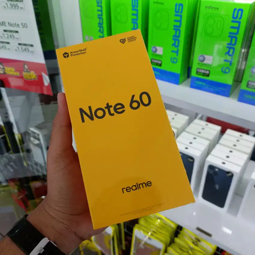 REALME NOTE 60 RAM 4/64 GB COD FREE ONGKIR