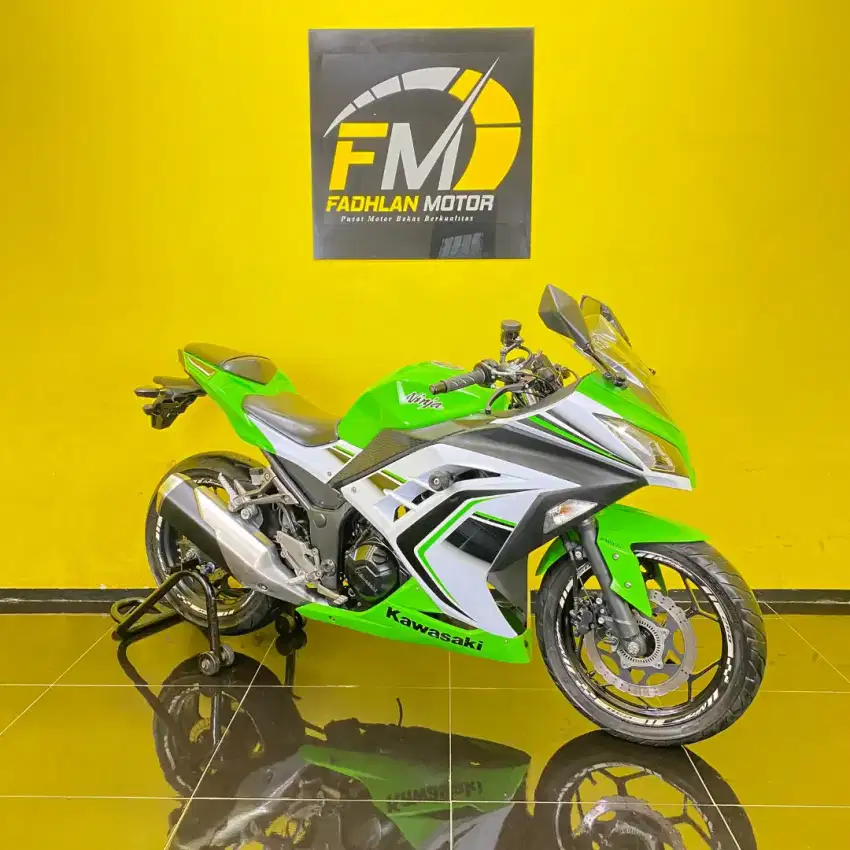 Kawasaki Ninja 250 ABS 2016 hijau pajak hidup