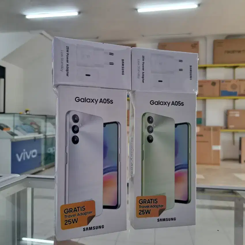 Samsung Galaxy A05s Ram 6+6/128gb Baru Garansi resmi 1 Tahun,Free Tret