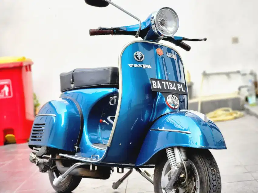 VESPA SPRINT BAGOL HIJAU 2 TAK TAHUN 1976 FULL PAPER ISTIMEWA MURAH!