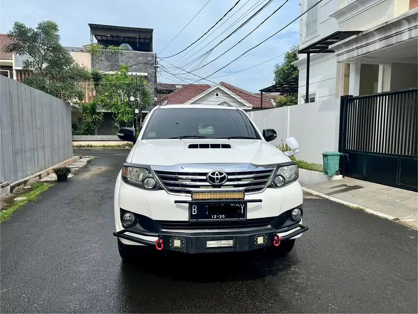 Toyota Fortuner G AT VNT - mulus siap pakai harga cash