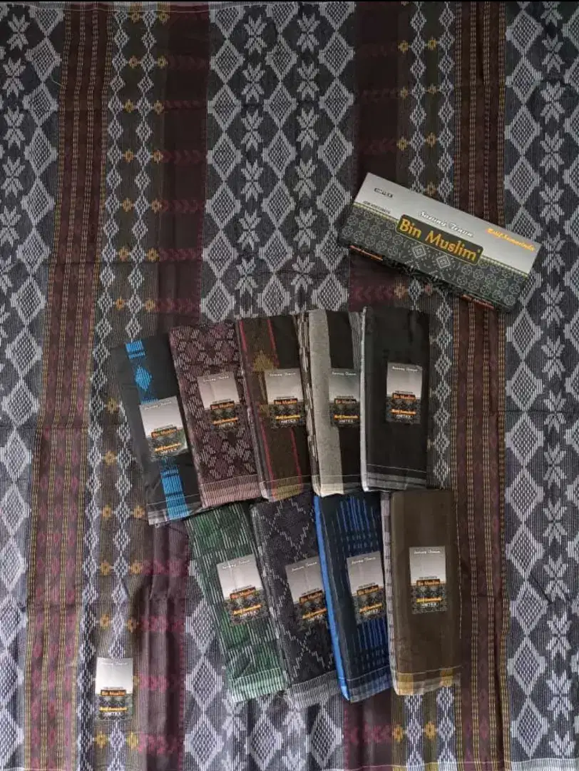 Agen Sarung murah Bin Muslim songket