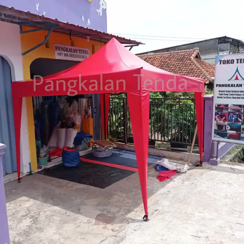 Tenda lipat, tenda kerucut, tenda event