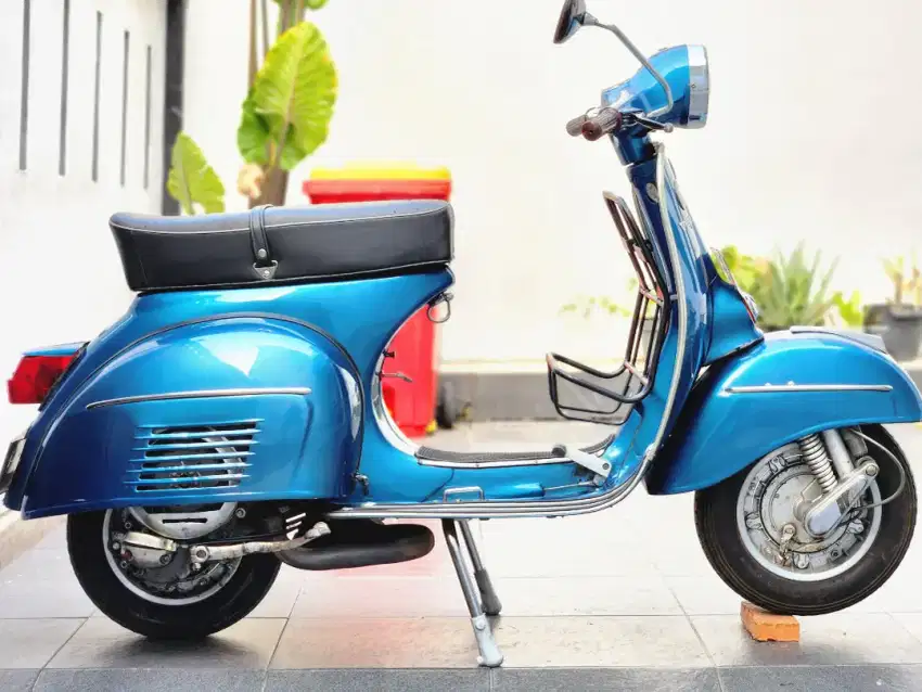 VESPA SPRINT BAGOL HIJAU 2 TAK TAHUN 1976 FULL PAPER ISTIMEWA MURAH!