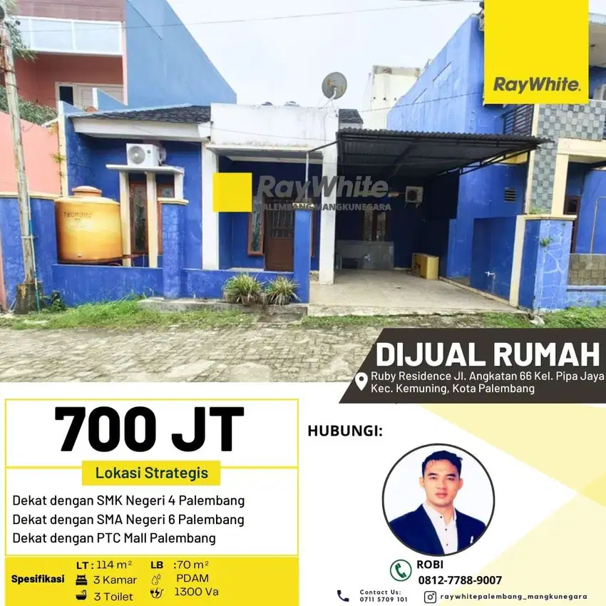 DIJUAL RUMAH di Palembang