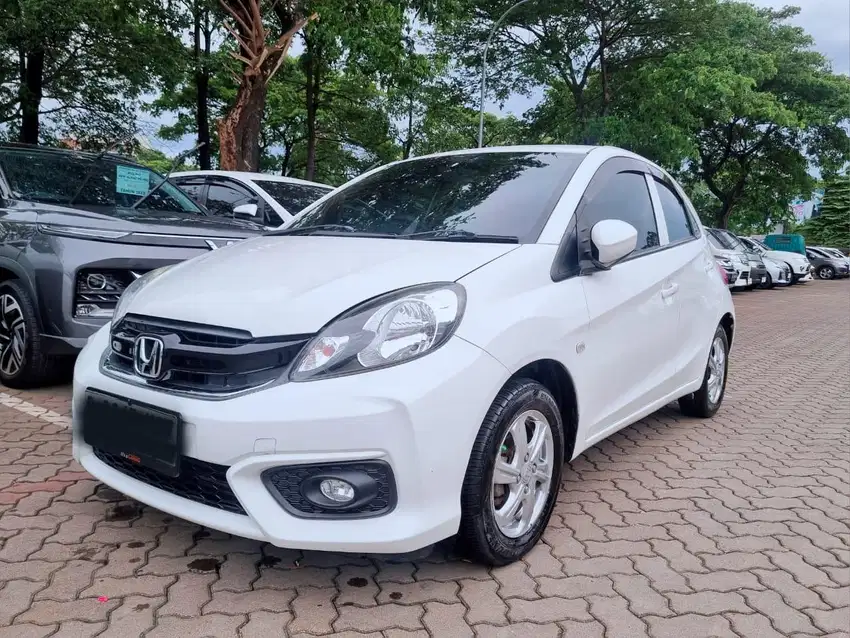 HONDA BRIO SATYA E AT MATIC 2018 PUTIH , KM 68RB