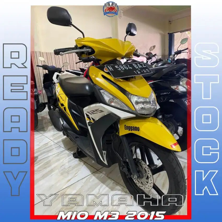 YAMAHA MIO M3 2015 BEKAS WOOKEE MASZEH HIKMAH MOTOR KEPUH MALANG