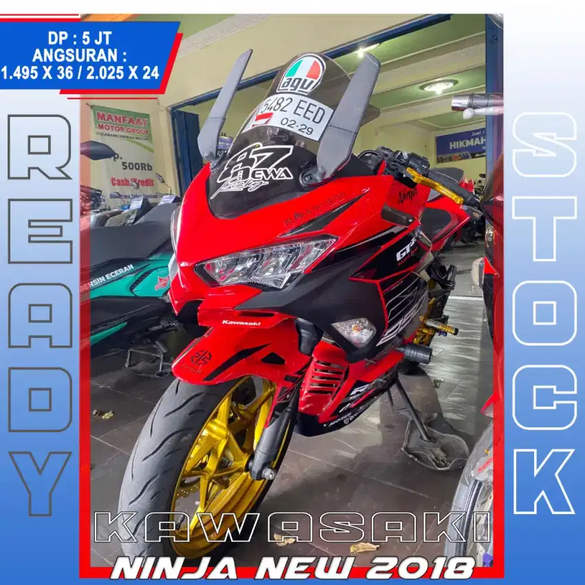 KAWASAKI NINJA NEW 2018 BARANG ISTIMEWA LURR HIKMAH MOTOR KEPUH MALANG