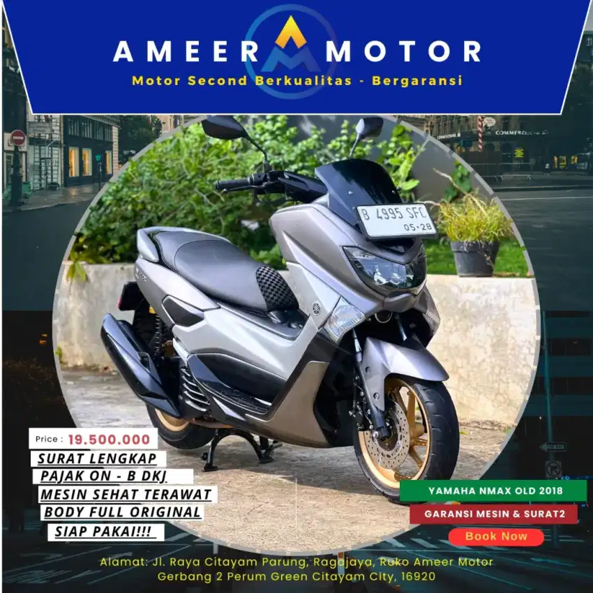 YAMAHA NMAX 2018 OLD