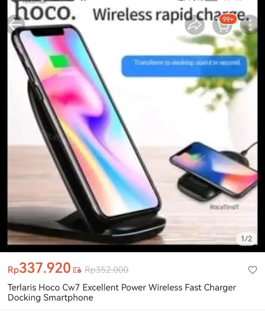 HOCO Wireless Quick Charger