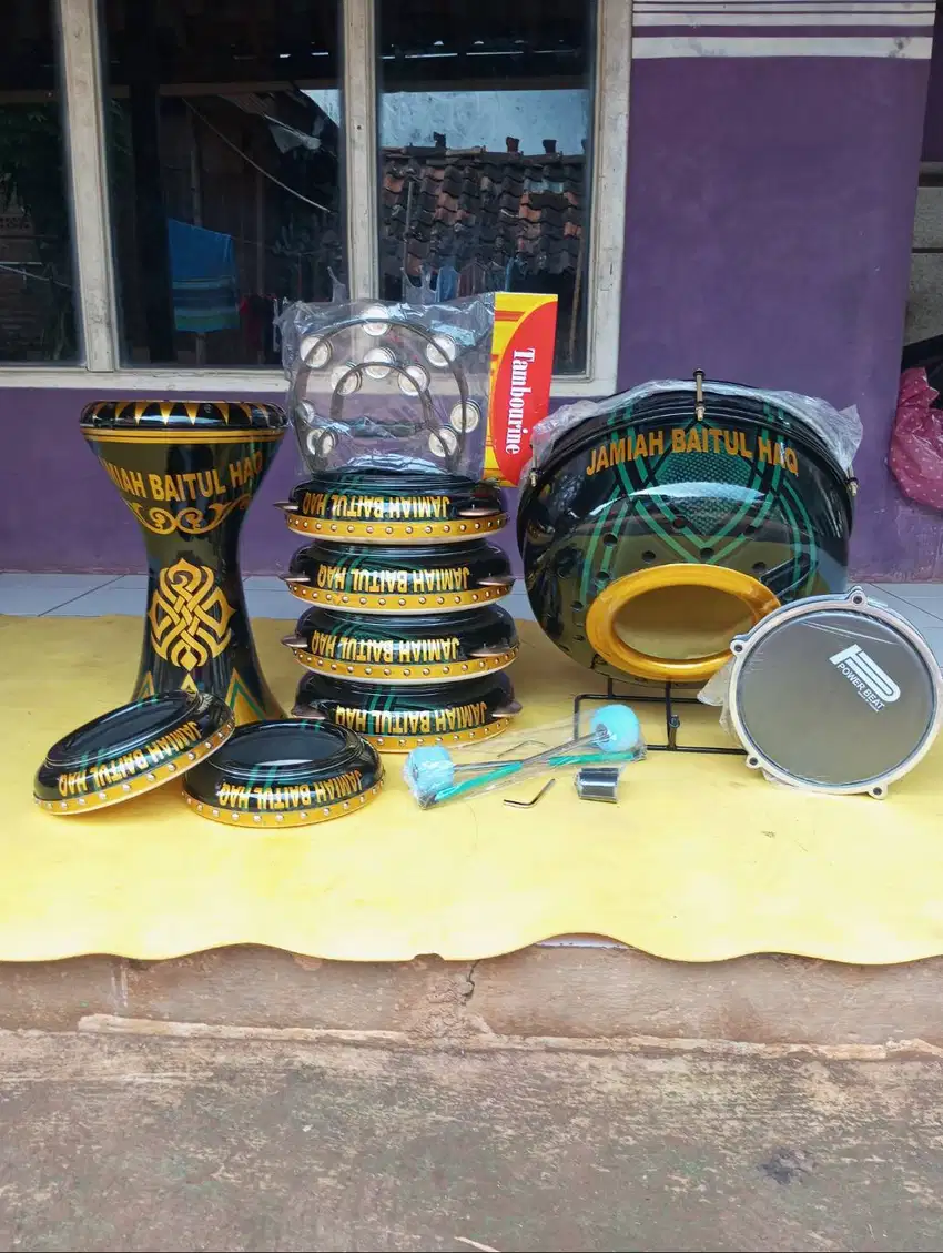 REBANA HADROH TERBANG SATUSET MOTIF FULL TAS