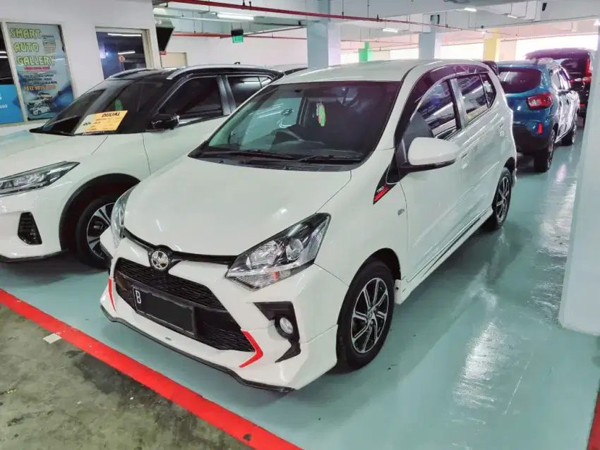 TOTOTA AGYA S TRD SPORTIVO 2021 AUTOMATIC FULL SPEC KEYLES NIK 2020