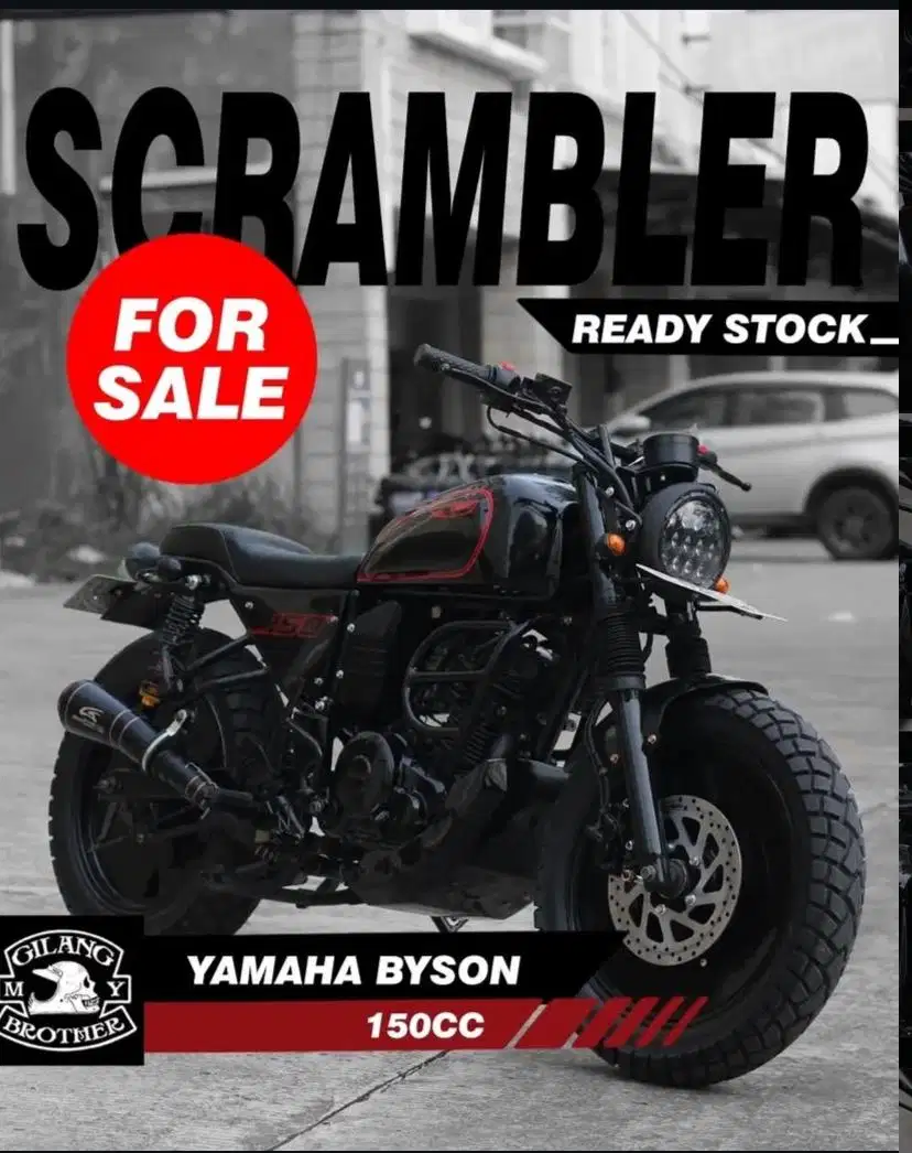 Motor Custom Scrambler by gilang_brother