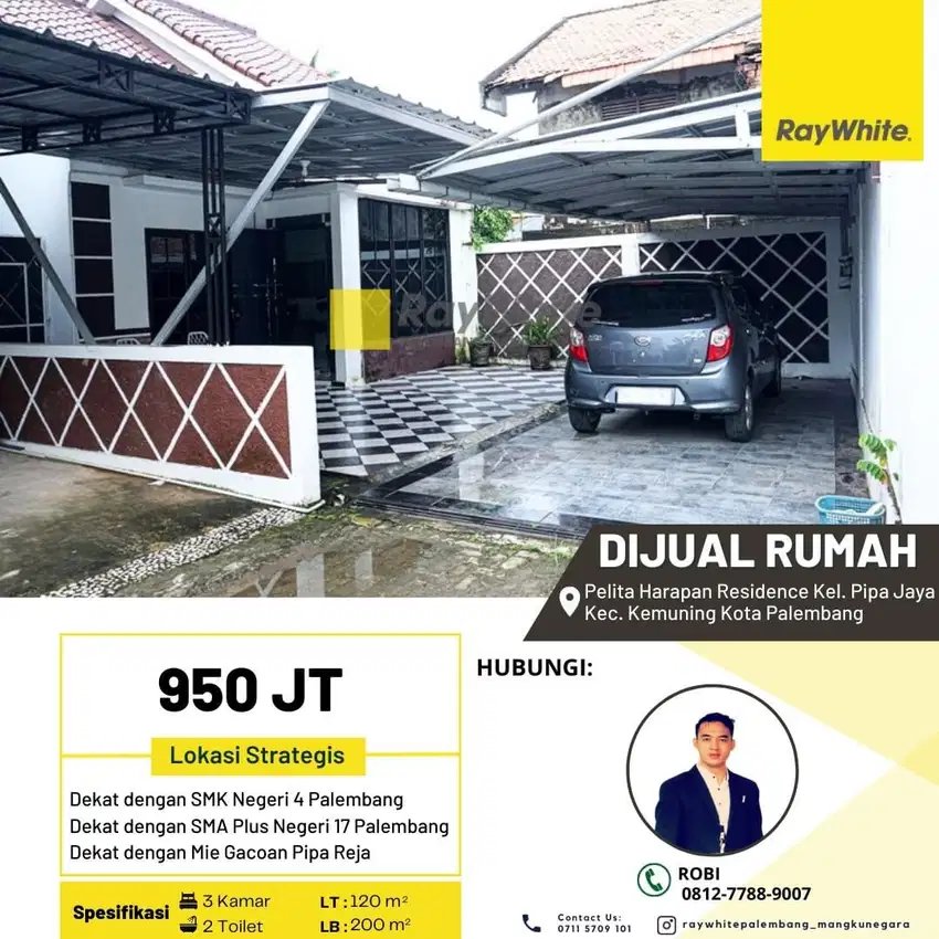 DIJUAL RUMAH di Palembang