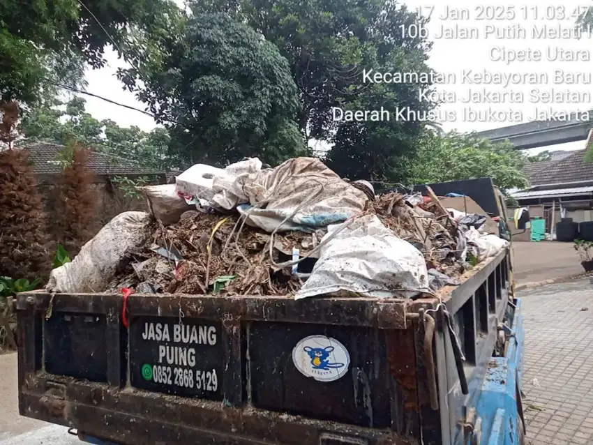 Jasa angkut puing buang sampah