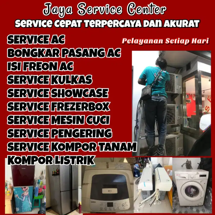 Service AC Bongkar Pasang AC Servis Kulkas Frezer Mesin Cuci Citraland