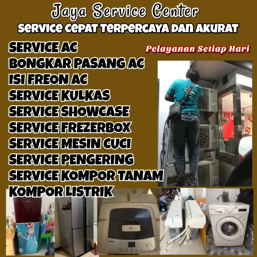 Service AC Mesin Cuci Eror Servis Kulkas Bongkar AC Pasang AC Buduran