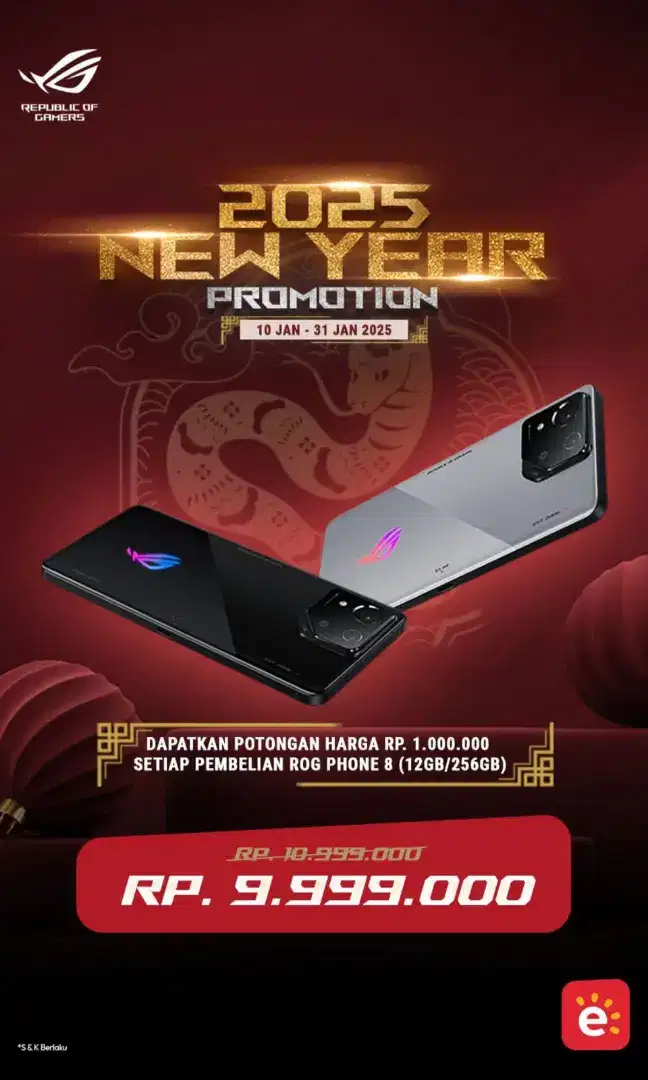 PROMO ASUS ROG PHONE 8 12/256 GB