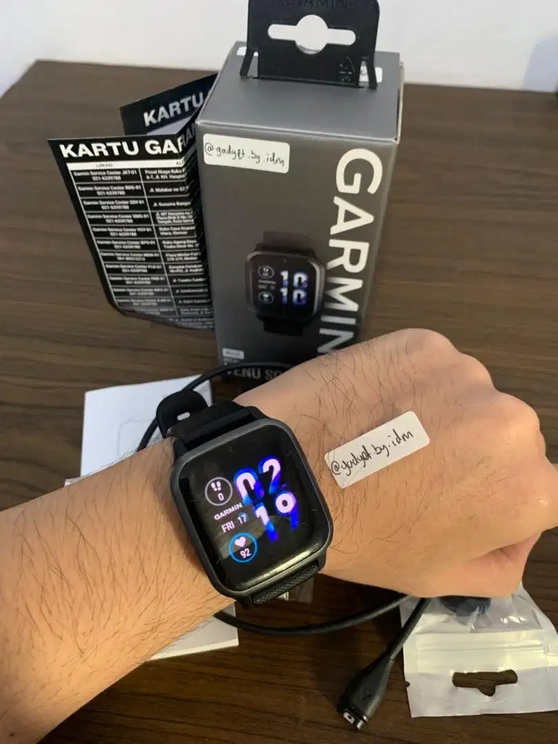 Garmin Venu SQ 2 GPS Smartwatch Music Lecet Pemakaian