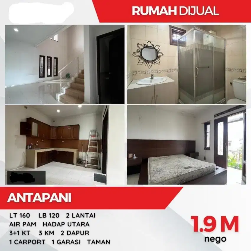 Dijual Rumah Siap Huni Antapani Bandung