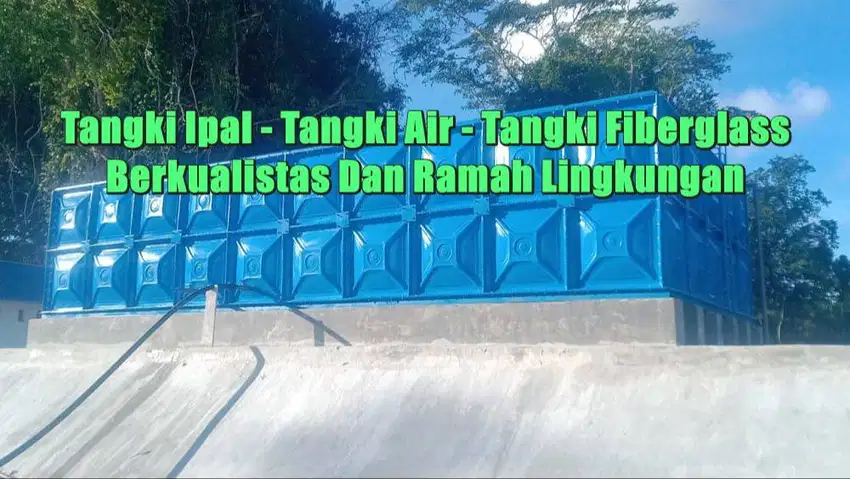 Tangki Panel ,  Tangki Air Fiberglass ,  Roof Tank , Tangki Air Kotak