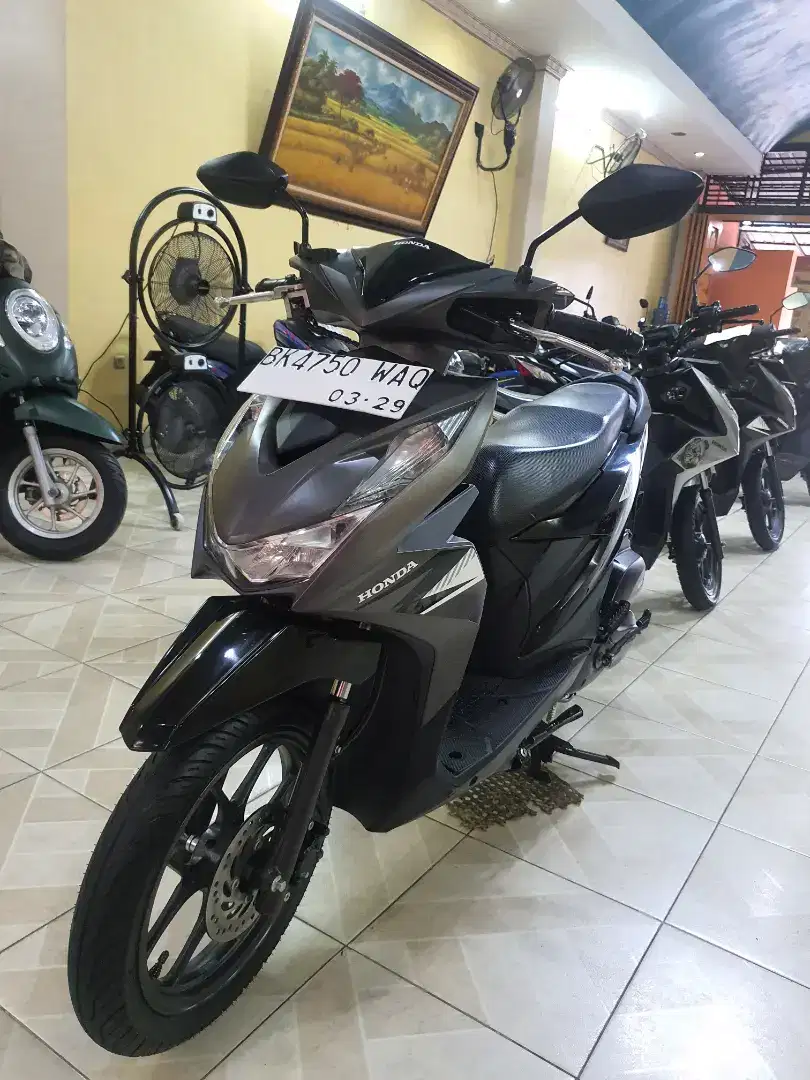 New Beat CBS 2024 Mesin Mentah Habis-Odomtr 5.000 KM-plaza motor