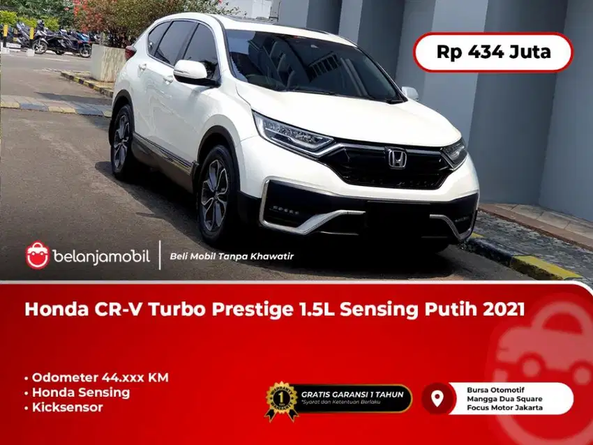 [PANORAMIC] Honda CRV CR-V Turbo Prestige 1.5L SENSING Putih 2021/2022