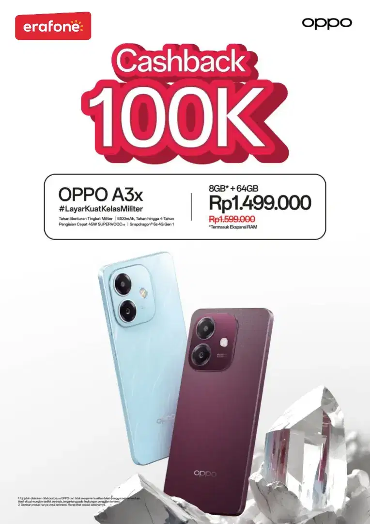 OPPO A3X 4+4/64GB