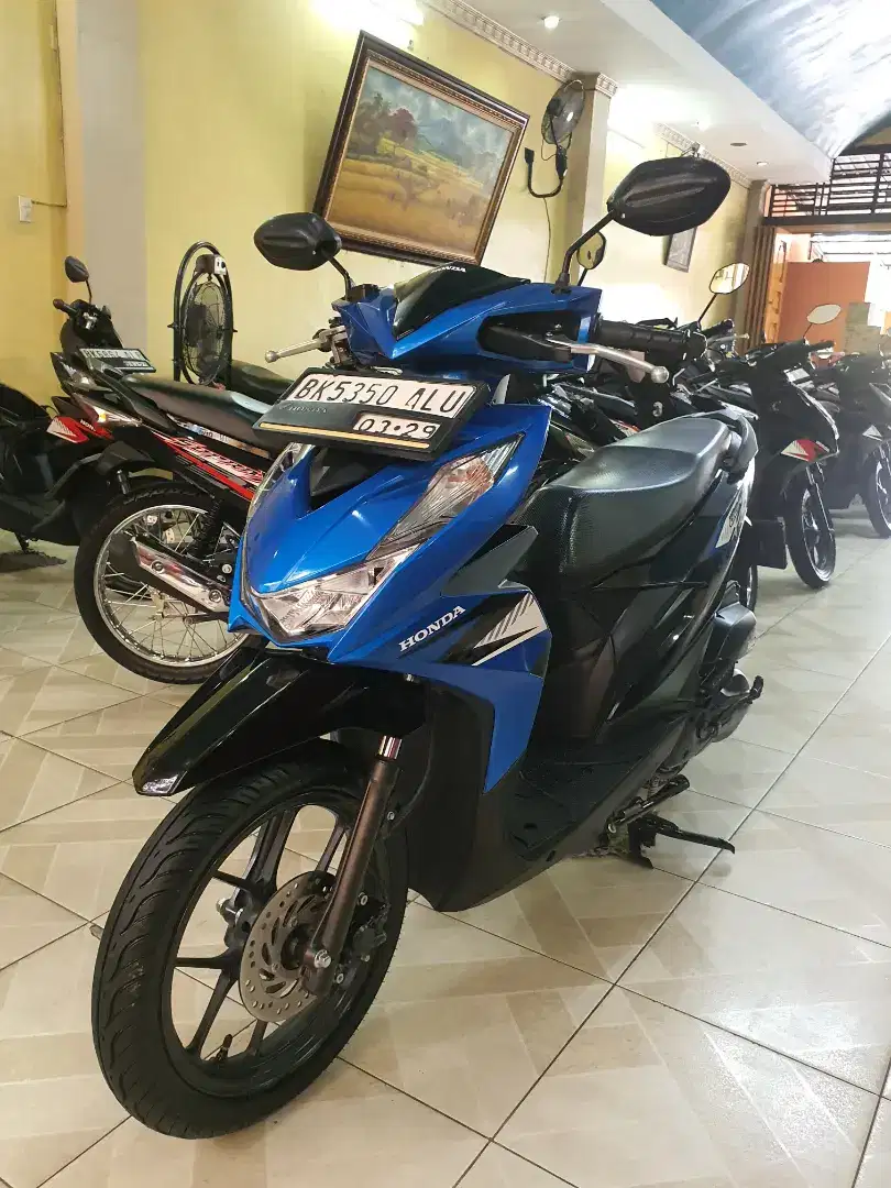 New Beat CBS 2024 Cantik Spti Baru-Odomtr 6.000 KM-plaza motor