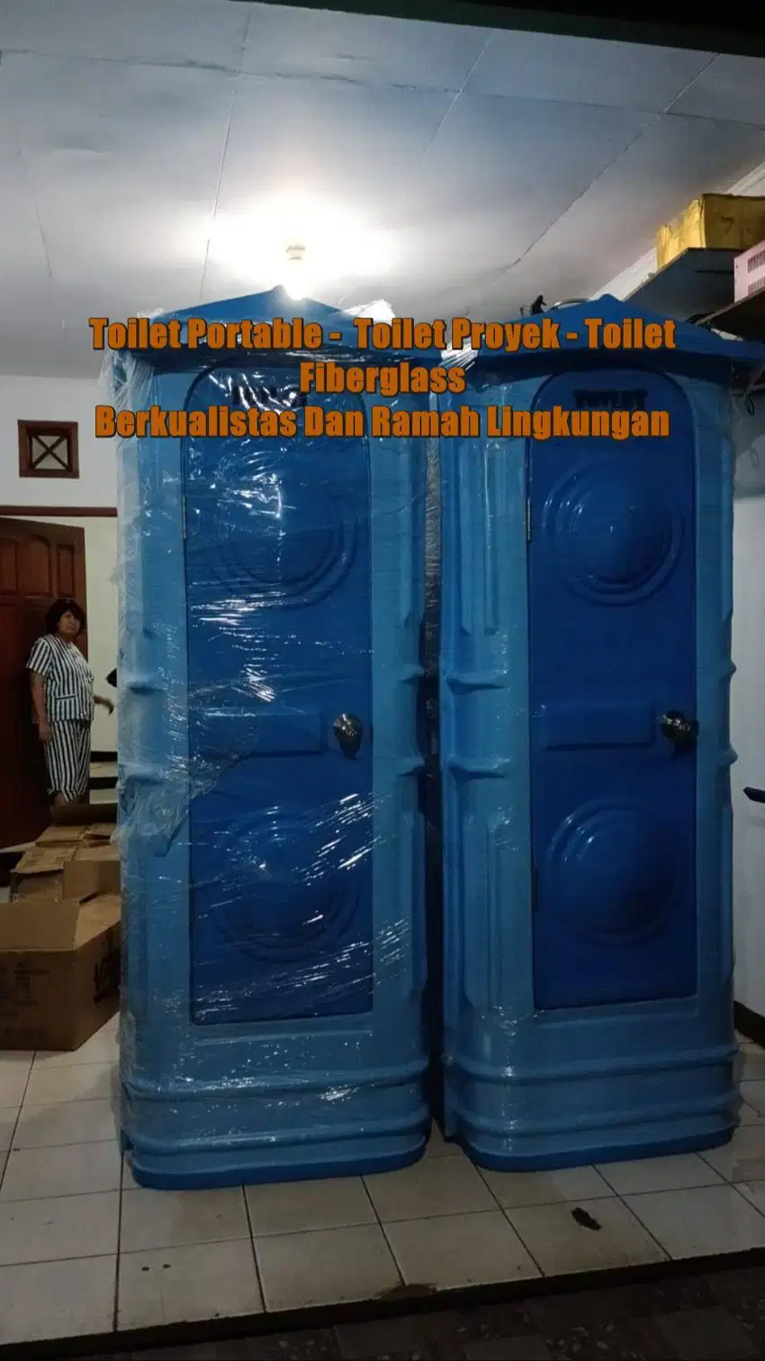 Toilet Fiberglass, Toilet Premium, Toilet Portable, Anti Penuh dan Sia