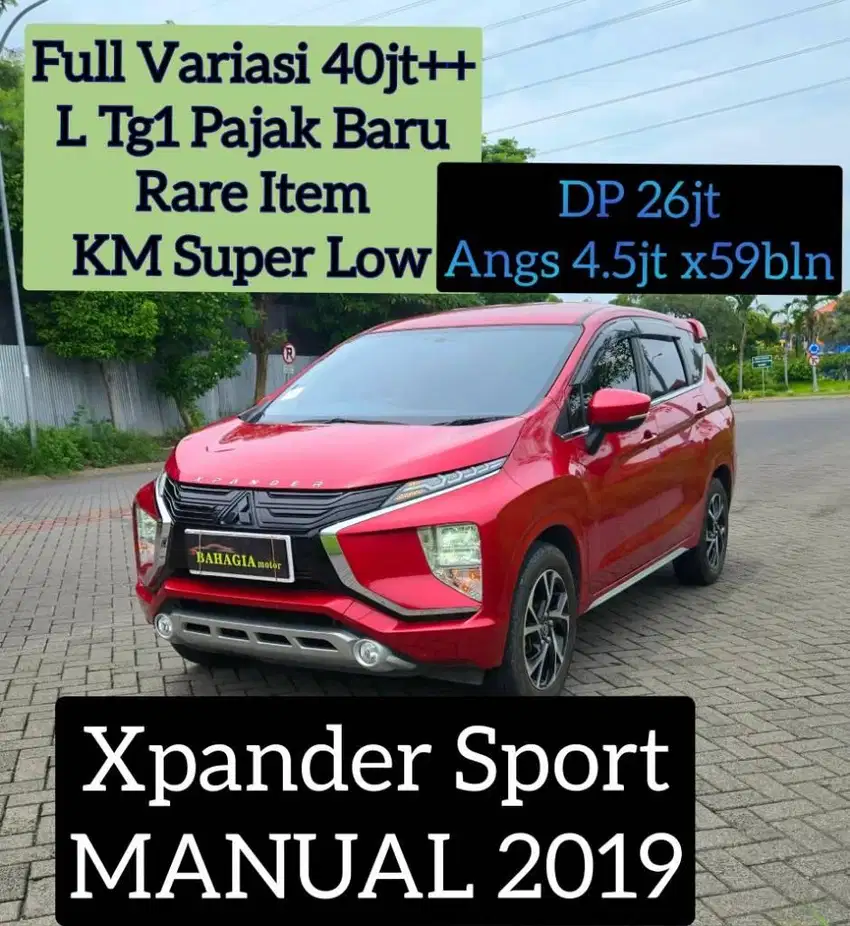 Xpander Sport 2019 Manual MT Merah Full Var Exceed GLS 2018 Ultimate