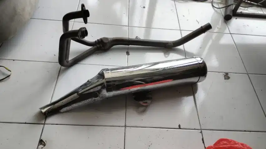 Knalpot Original Ninja Karbu 250cc 2silinder