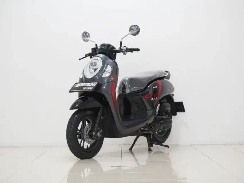 HONDA SCOOPY SPORTY GARANSI MESIN DAN CVT 1 TAHUN