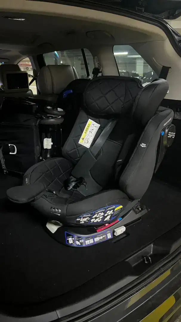 Carseat Babydoes Free Rotate Isofix/Kursi Mobil Anak Hitam