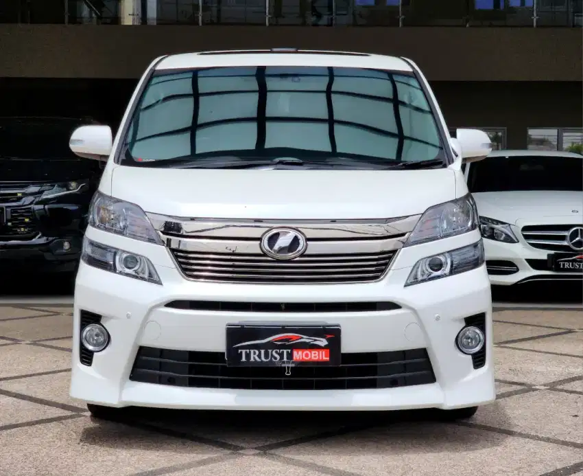 DP10% !! TOYOTA VELLFIRE 2.4 ZG PILOT SEAT FULL SPEC 2013 PUTIH