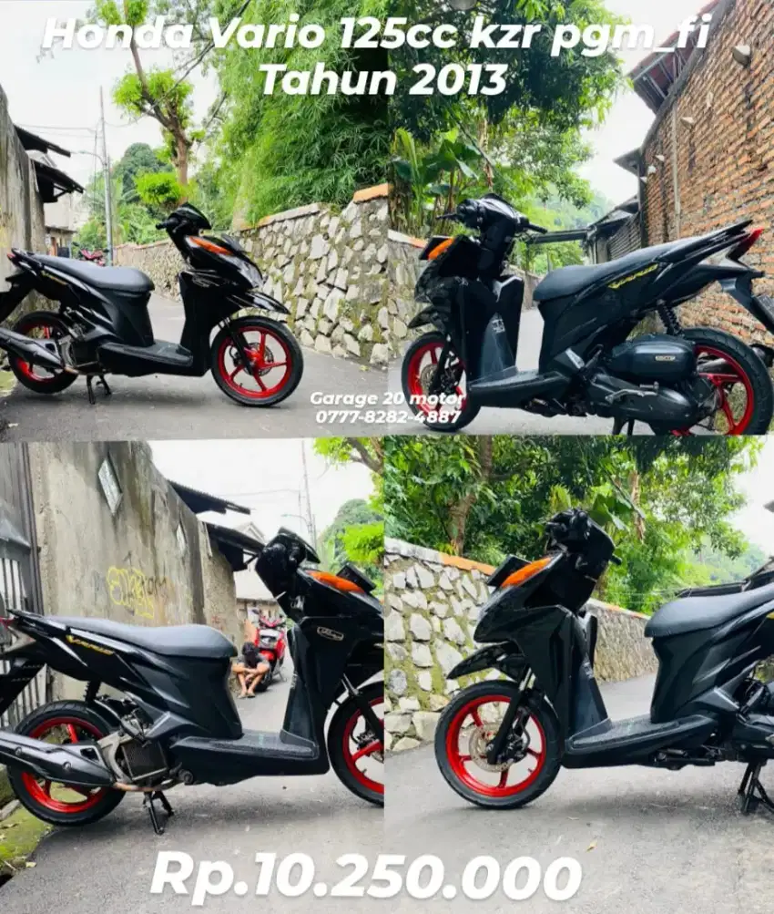 Honda Vario 125 Kzr Pgm Fi Tahun 2013