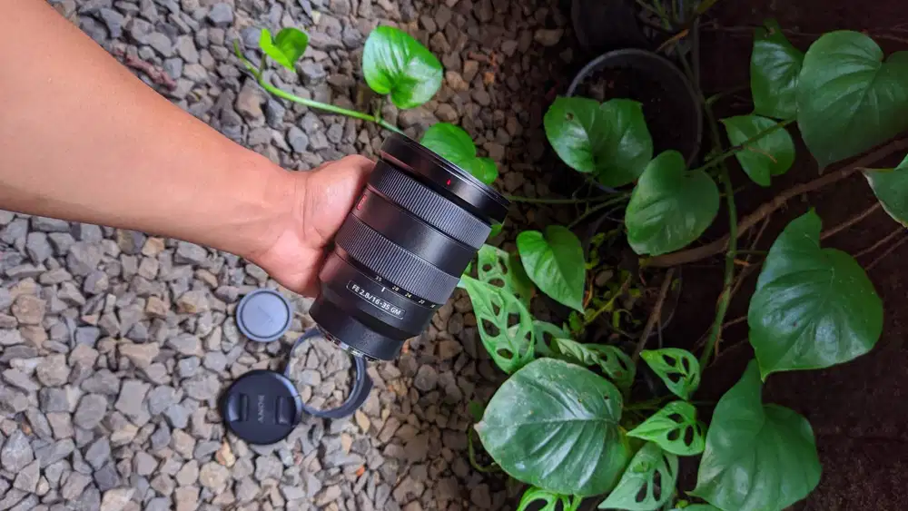 Lensa Sony fe 16-35mm f2.8 GM G Master no dus box